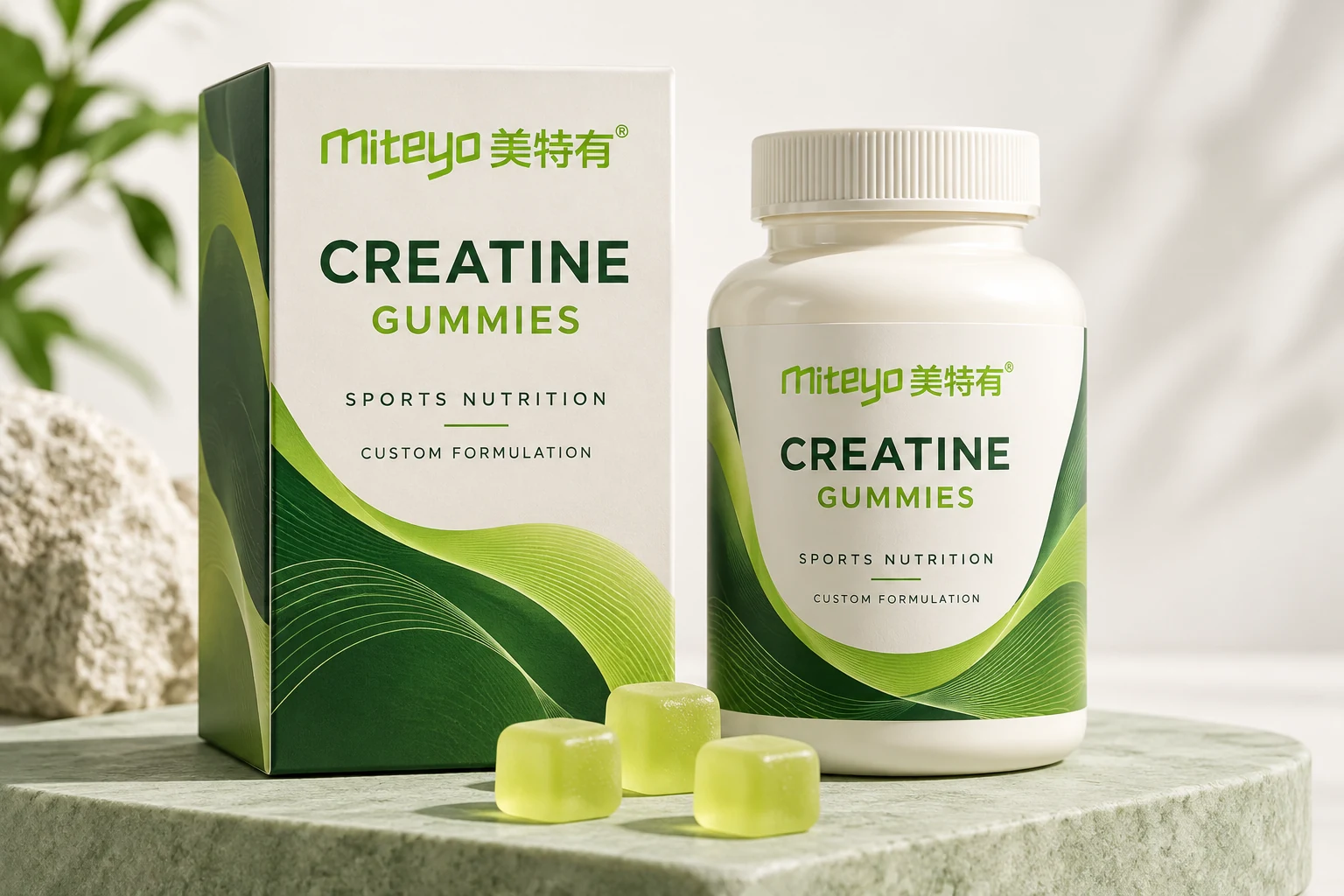MITEYO sports nutrition gummy packaging