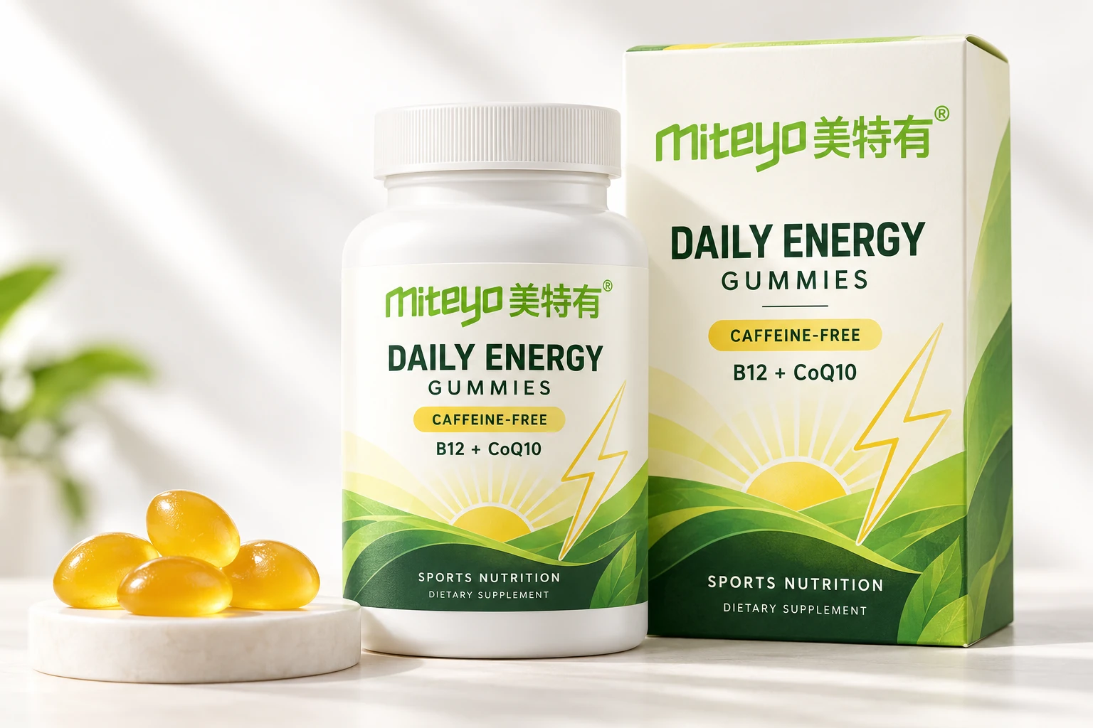 Caffeine-Free Daily Energy Gummies