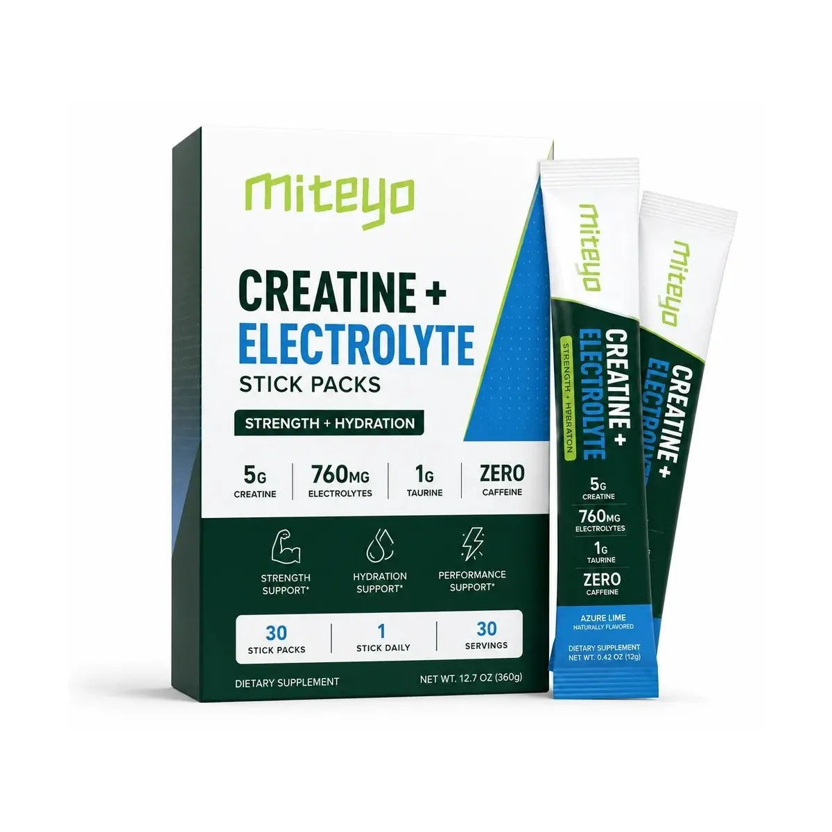 Creatine + Electrolyte Stick Packs 1