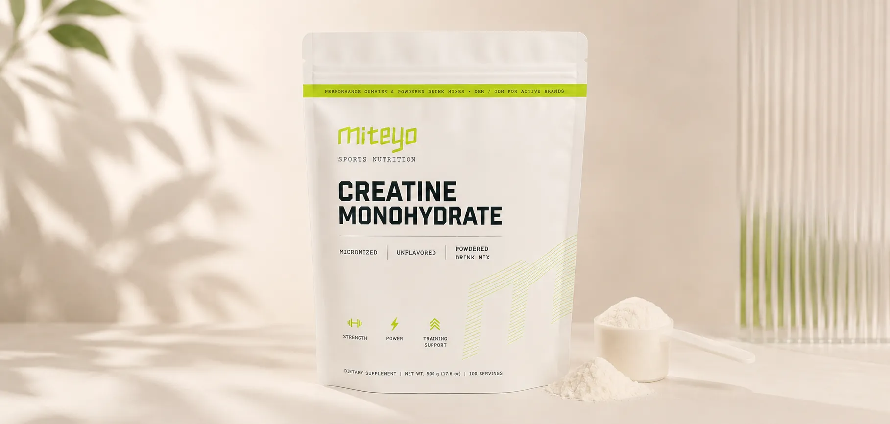 CREATINE MONOHYDRATE POWDER